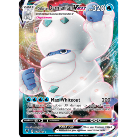 Galarian Darmanitan VMAX (037/185) [Sword & Shield: Vivid Voltage]