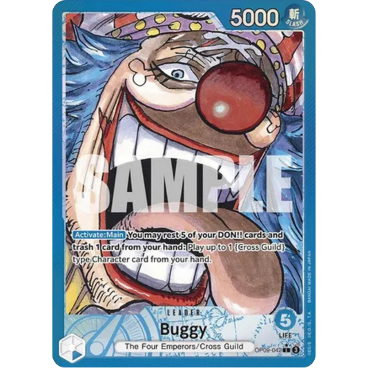 Buggy (042) (Parallel) (OP09-042) - Emperors in the New World