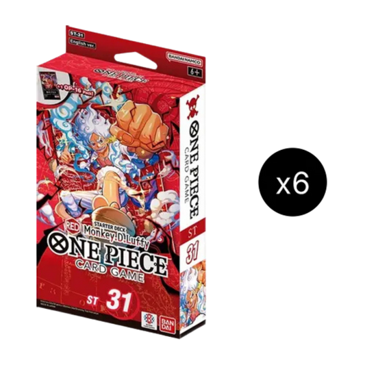 Starter Deck 31: RED Monkey.D.Luffy Display
