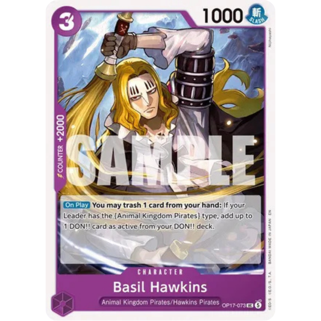 Basil Hawkins (OP17-073) - The World's Strongest Warriors