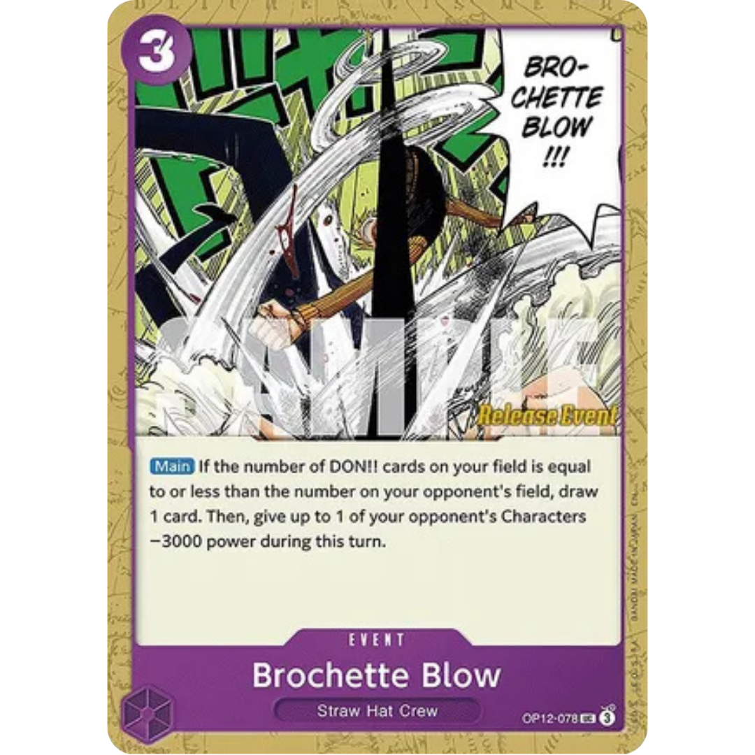 Brochette Blow (OP12-078) - Legacy of the Master Release Event Cards
