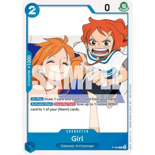 Girl (OP14 Release Event) (P-096) - One Piece Promotion Cards