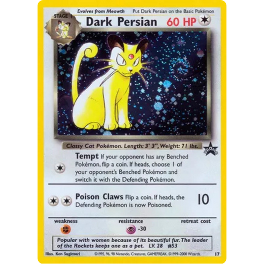 Dark Persian 017/53  - Holofoil WoTC Promo - Promo