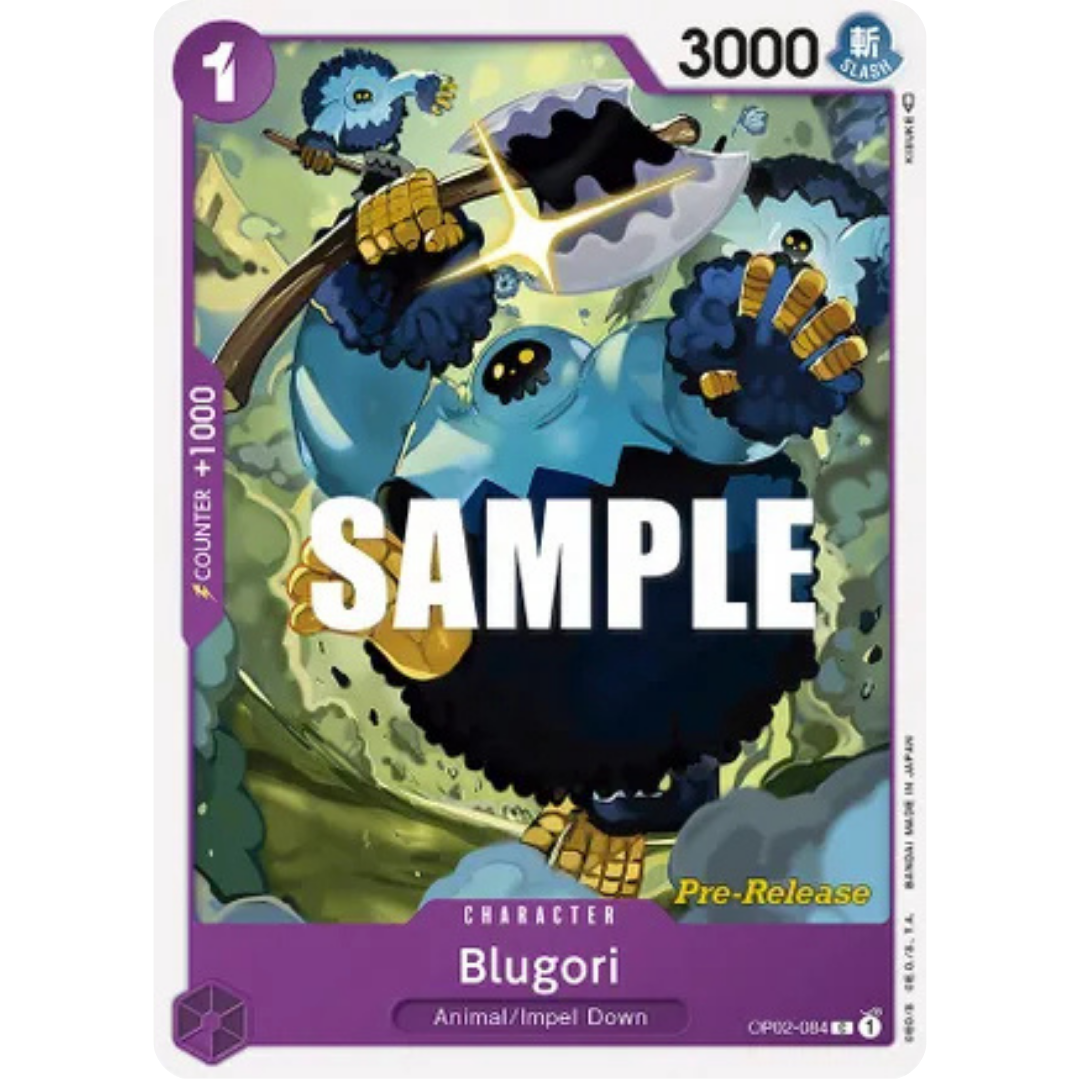 Blugori (OP02-084) - Paramount War Pre-Release Cards