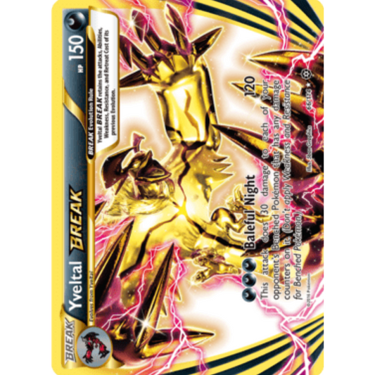Yveltal BREAK 066/114  - Holofoil XY  Steam Siege - Rare BREAK