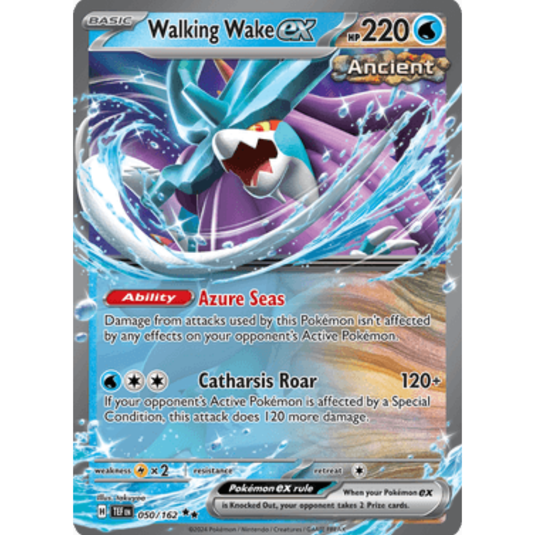 Walking Wake ex (050/162) [Scarlet & Violet: Temporal Forces]