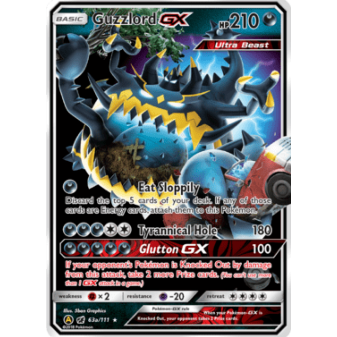 Guzzlord GX - 63a/111/111  - Holofoil Jumbo Cards - Promo
