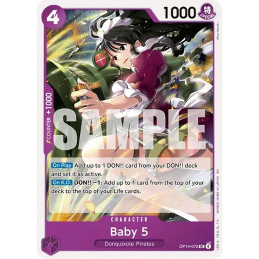 Baby 5 (OP14-072) - The Azure Sea's Seven