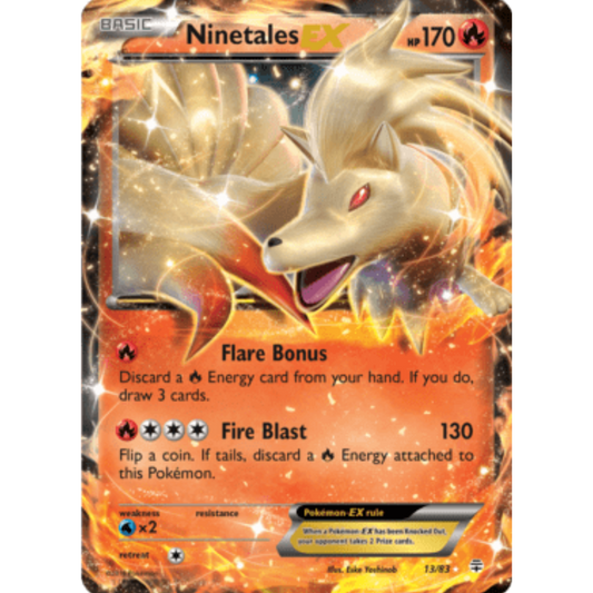 Ninetales EX 013/83  - Holofoil Generations - Ultra Rare