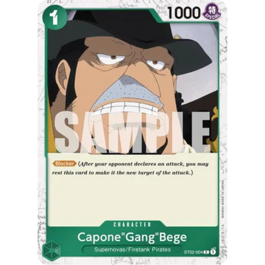 Capone"Gang"Bege (ST02-004) (Jolly Roger Foil) (ST02-004) - Premium Booster -The Best- Foil