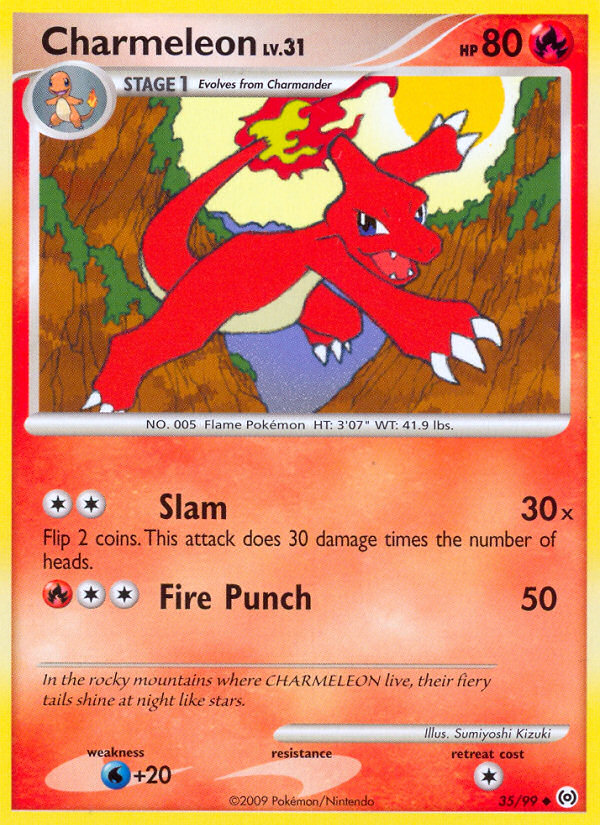 Charmeleon 035  Arceus - Uncommon