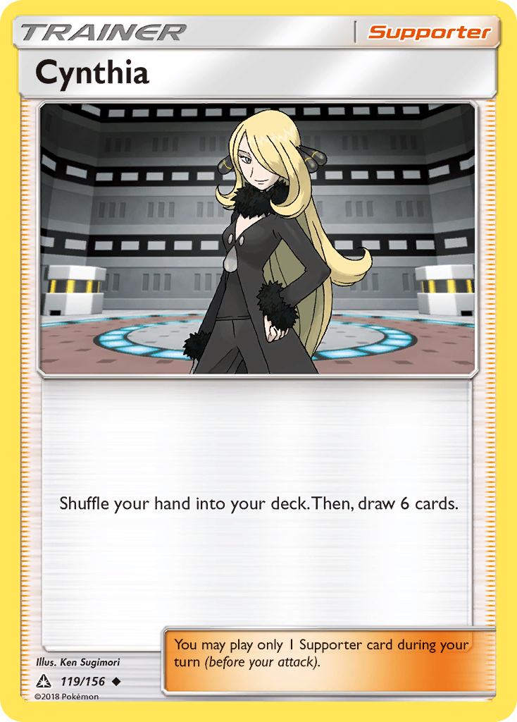 Cynthia 119  SM  Ultra Prism - Uncommon