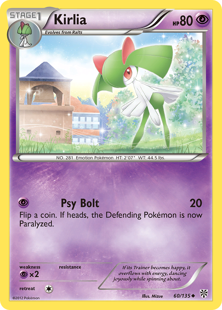 Kirlia  Plasma Storm - Uncommon