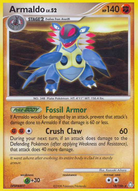 Armaldo  Legends Awakened - Rare