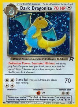 Dark Dragonite (5) 005  Team Rocket - Holo Rare