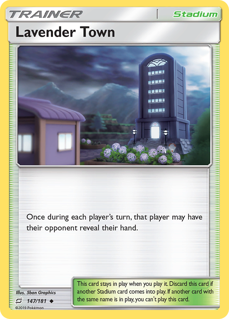 Lavender Town 147  SM  Team Up - Uncommon
