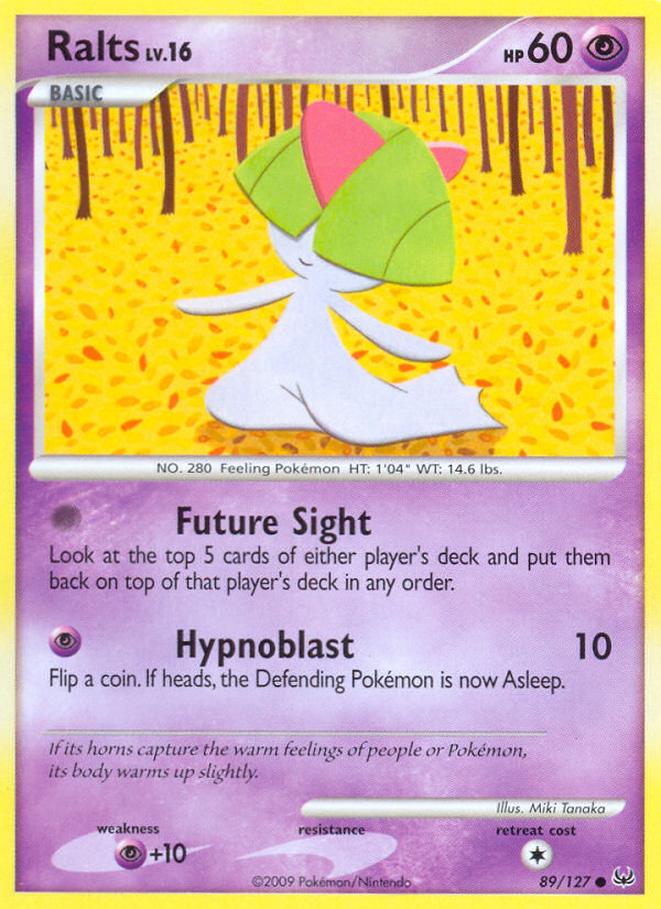 Ralts 089  Platinum - Common