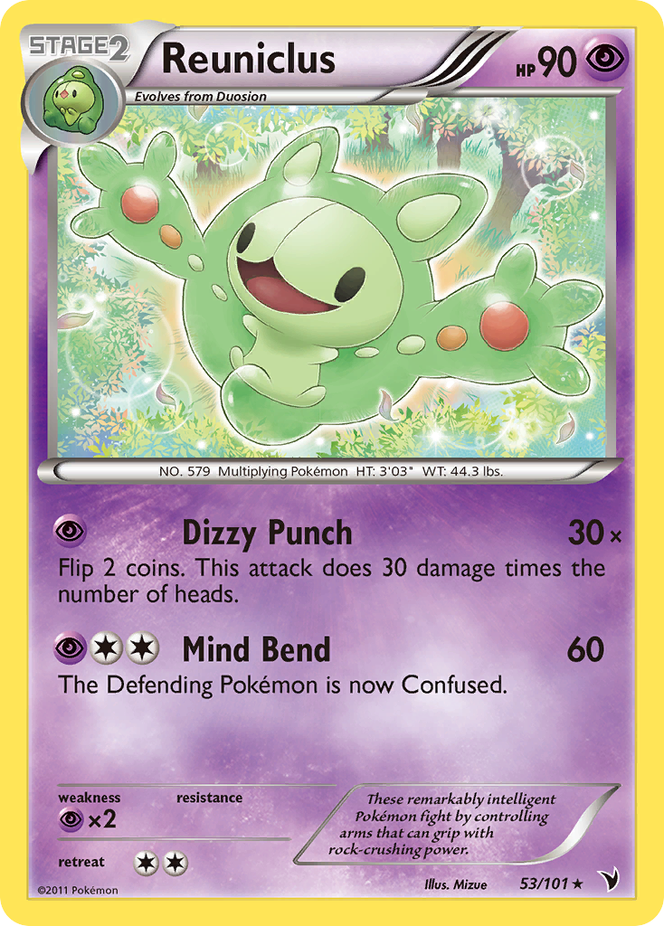 Reuniclus (53)  Noble Victories - Rare