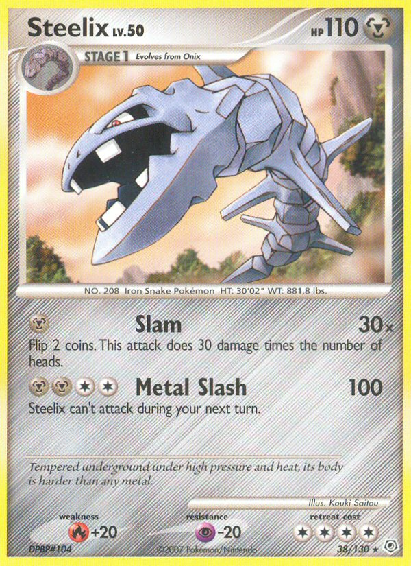 Steelix  Diamond and Pearl - Rare