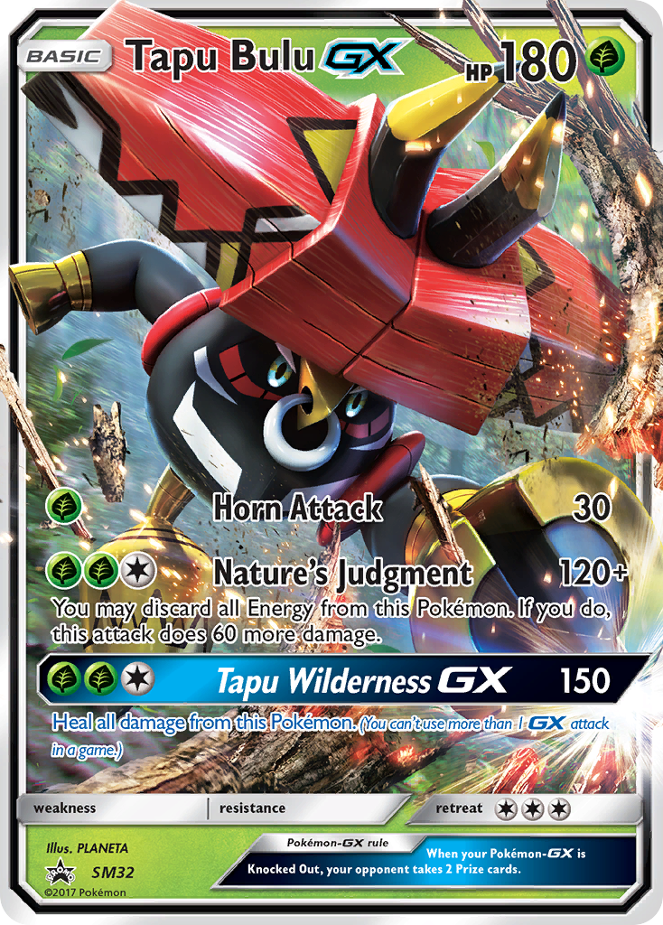 Tapu Bulu GX SM32  - Holofoil SM Promos - Promo