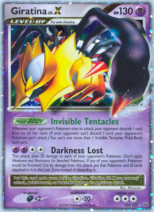 Giratina LV.X  - Holofoil Platinum - Ultra Rare