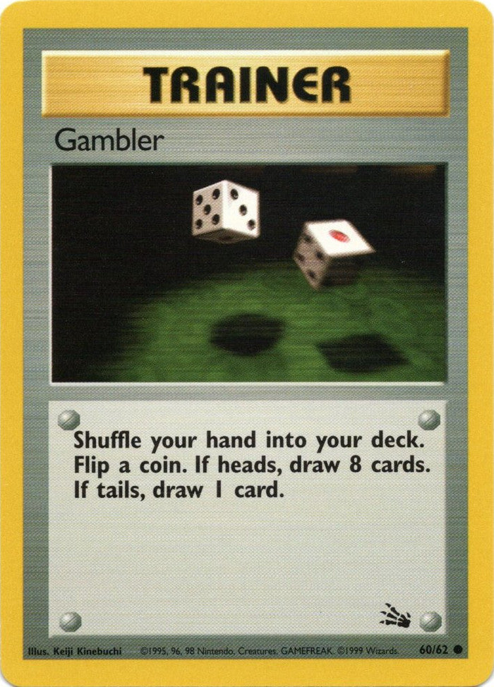 Gambler 060  - Unlimited Fossil - Common