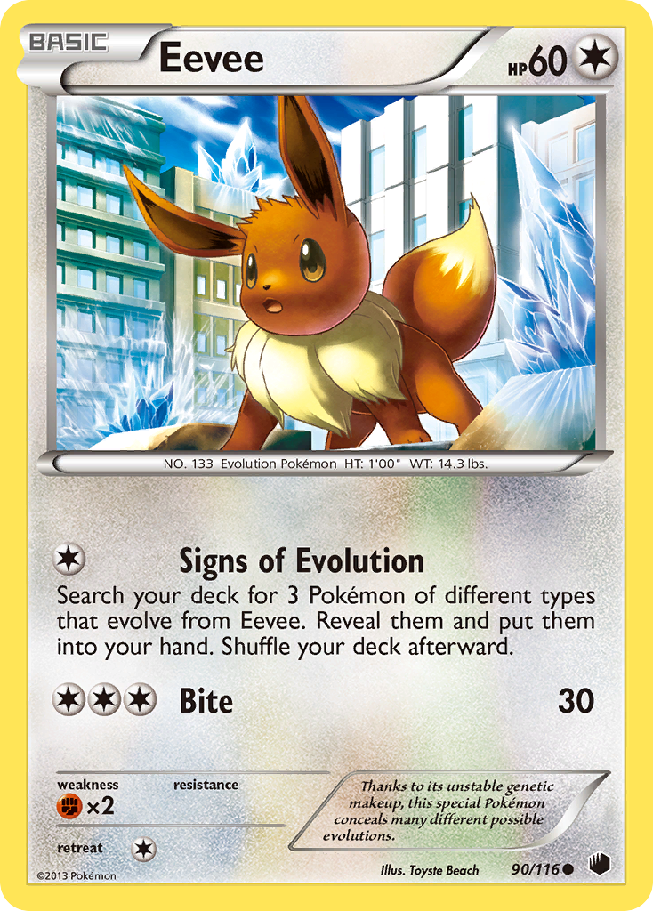Eevee (90) 090  Plasma Freeze - Common