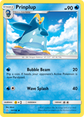 Prinplup 033  SM  Ultra Prism - Uncommon