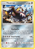 Heatran  - Holofoil SM  Celestial Storm - Holo Rare