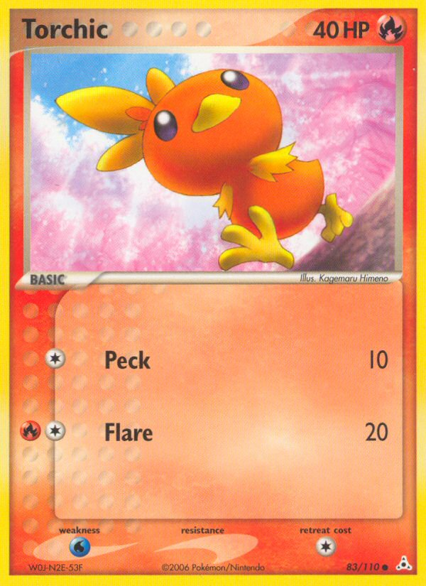 Torchic 083  Holon Phantoms - Common