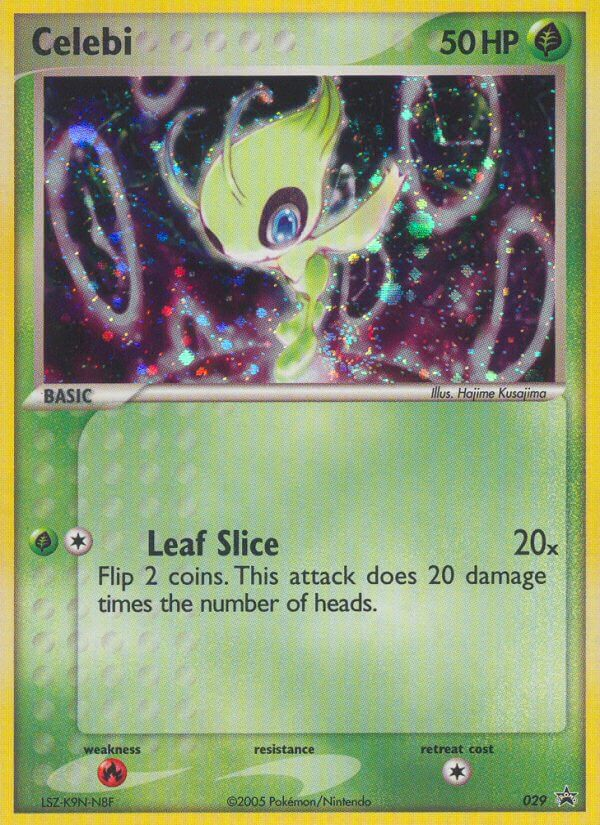 Celebi 029  - Holofoil Nintendo Promos - Promo