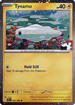 Tynamo 030/086  - Holofoil Prize Pack Series Cards - Common