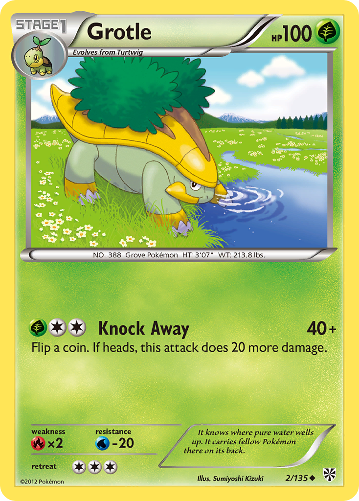 Grotle  Plasma Storm - Uncommon