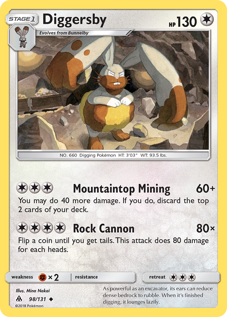 Diggersby  SM  Forbidden Light - Uncommon