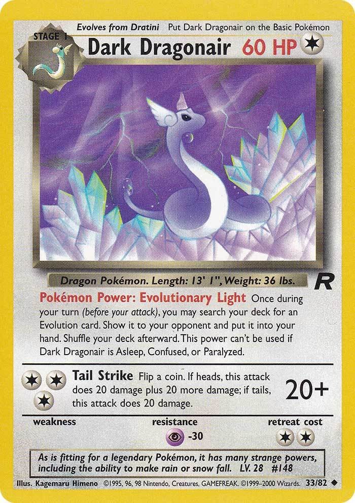 Dark Dragonair 033  - Unlimited Team Rocket - Uncommon