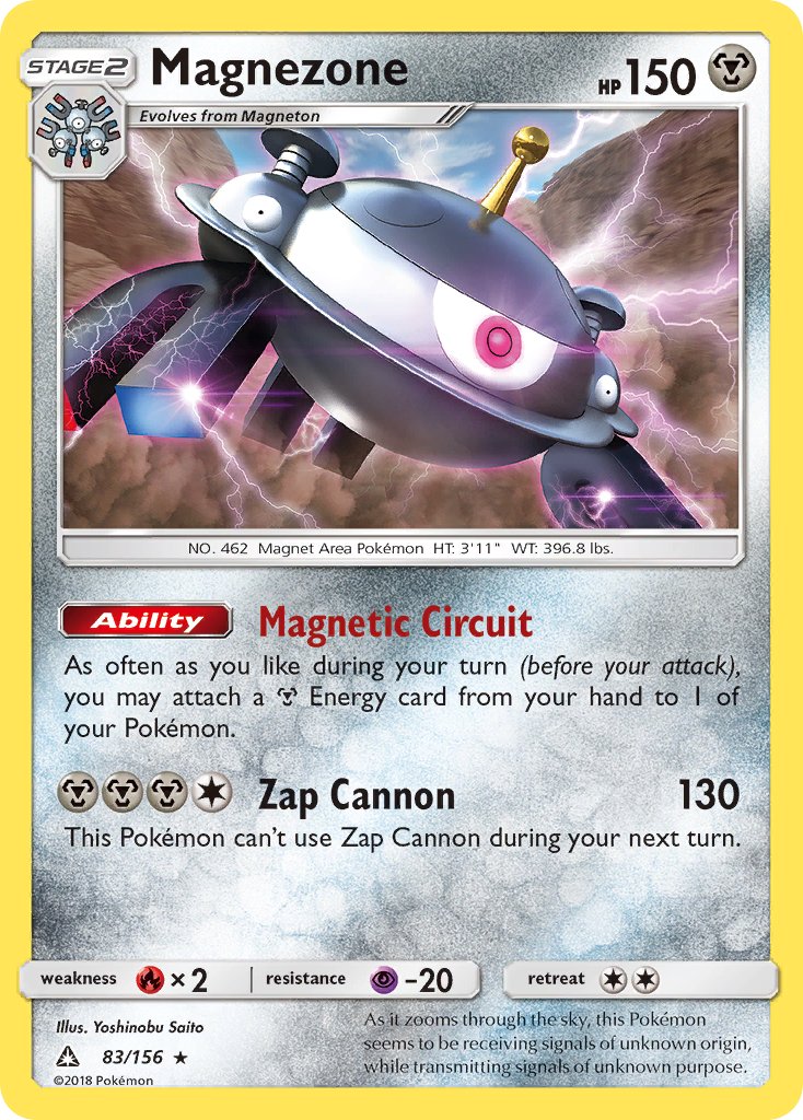 Magnezone - 83/156 (Prerelease Kit Exclusive)/156  Deck Exclusives - Rare