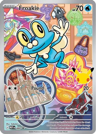 Froakie 060  - Holofoil ME Mega Evolution Promo - Promo