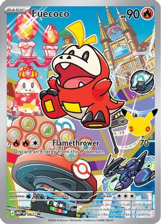 Fuecoco 062  - Holofoil ME Mega Evolution Promo - Promo