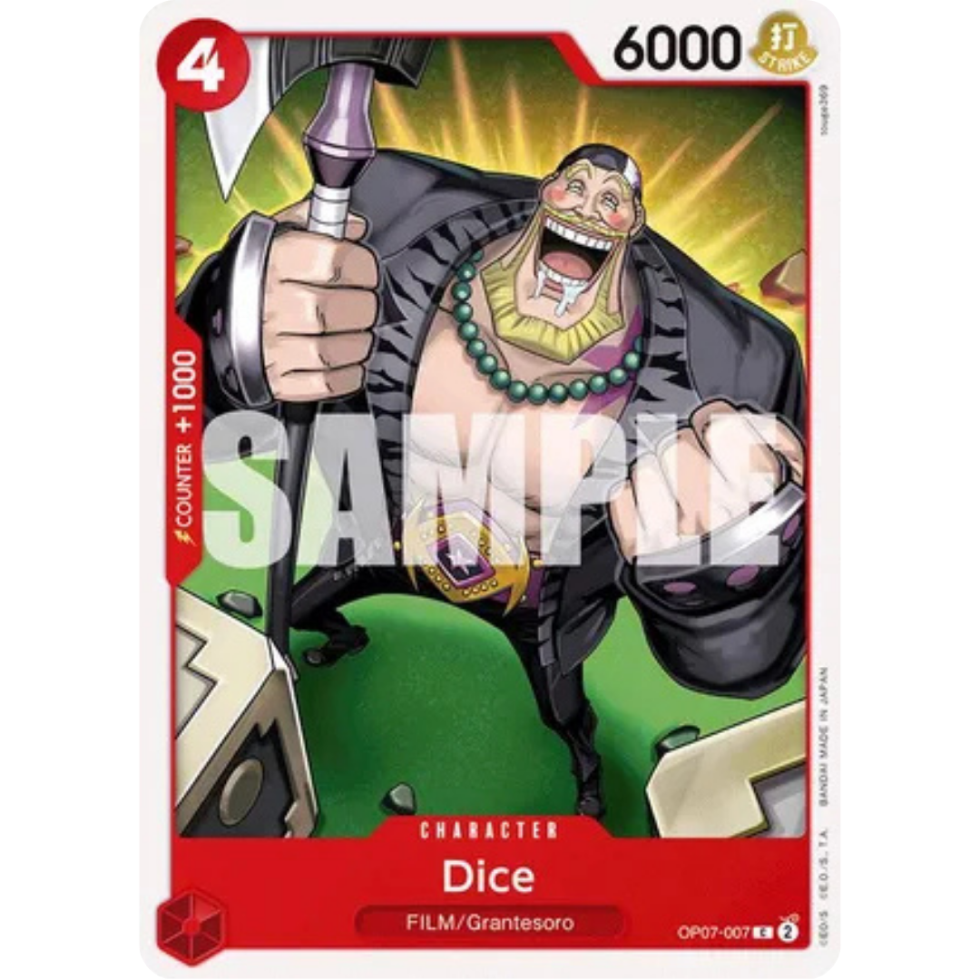 Dice (OP07-007) - 500 Years in the Future
