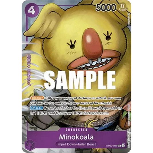 Minokoala (Box Topper) (OP02-086) - Paramount War Foil