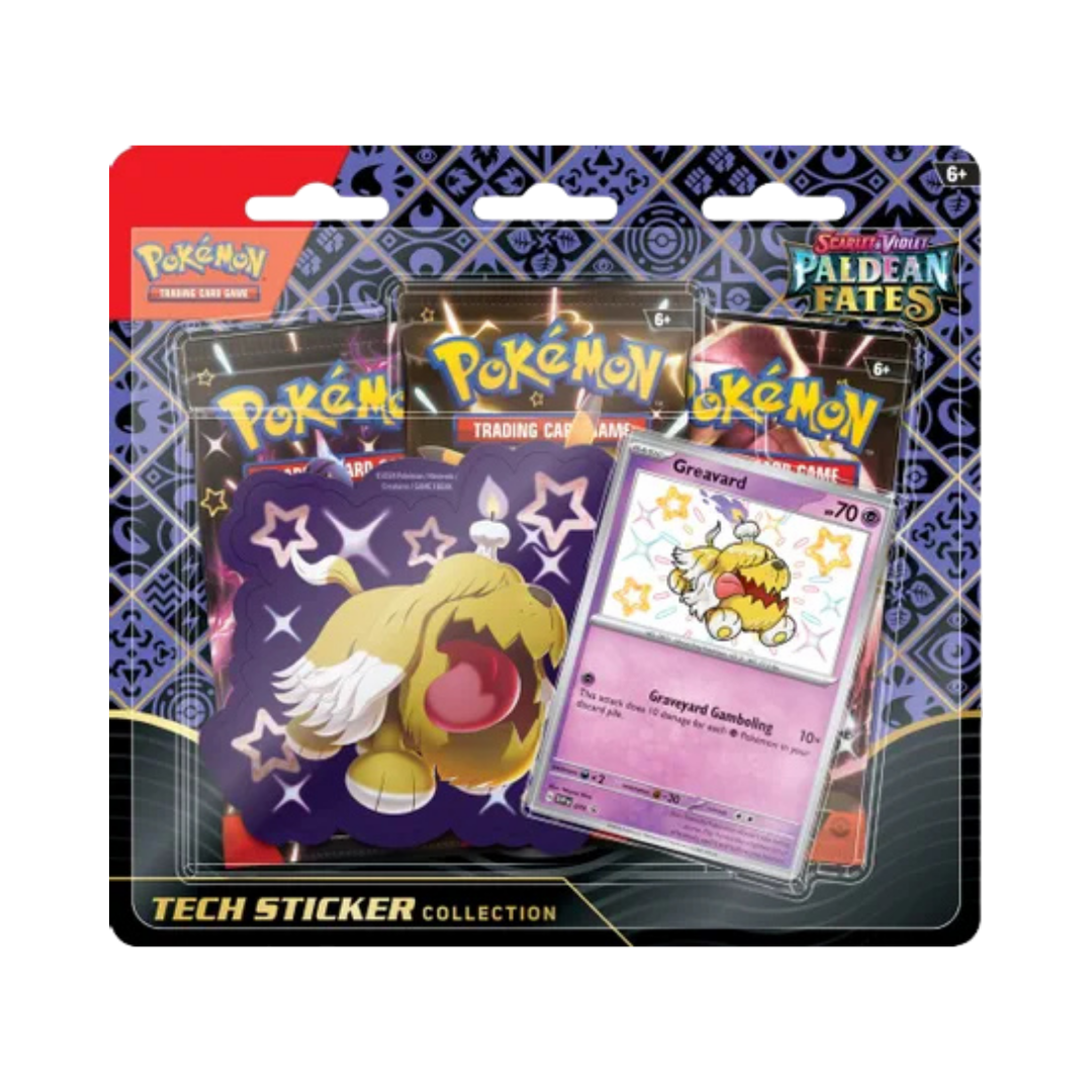 Paldean Fates Tech Sticker Collection [Greavard]