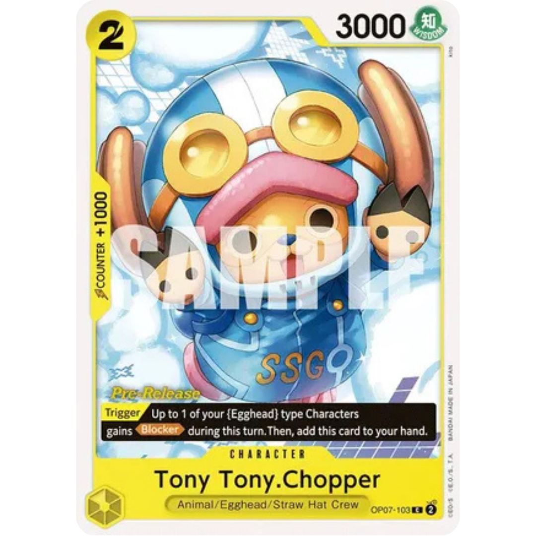 Tony Tony.Chopper (103) (OP07-103) - 500 Years in the Future Pre-Release Cards
