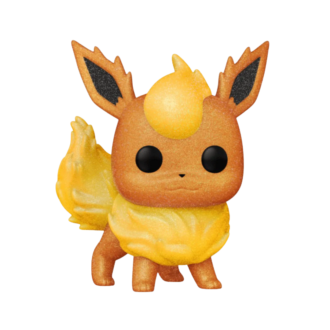 Pokemon: Flareon (2021 Wondrous Convention Shared Exclusive, Diamond Collection) Funko POP!