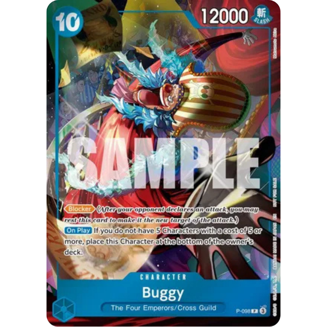 Buggy (Event Pack Vol. 8) (P-098) - One Piece Promotion Cards Foil
