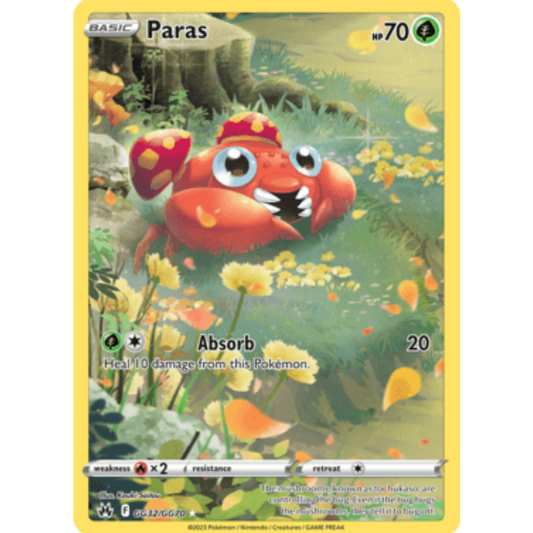 Paras (GG32/GG70) [Sword & Shield: Crown Zenith]