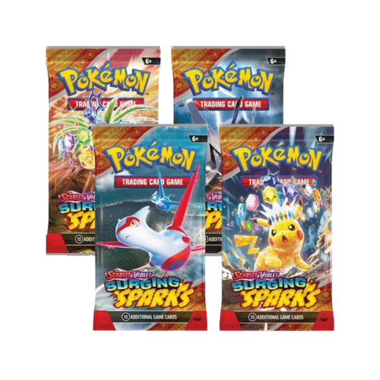 Surging Sparks Booster Pack Art Bundle [Set of 4]