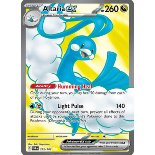 Altaria ex 232/182  - Holofoil SV04 Paradox Rift - Ultra Rare