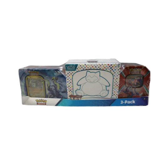 Costco Pokemon Collector 3-Pack: Scarlet & Violet 151 ETB + Paldea Legends Tins