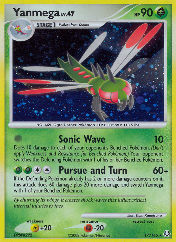 Yanmega  - Holofoil Legends Awakened - Holo Rare
