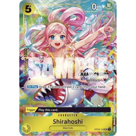 Shirahoshi (CS 2024 Celebration Pack) (OP03-116) - One Piece Promotion Cards Foil